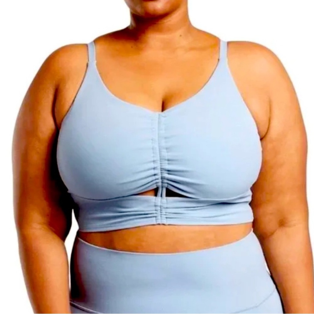 Athleta Cinch Longline Sports Bra, 2X